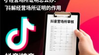 抖音经营场所证明如何快速获取？