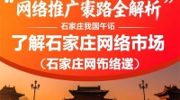石家庄网络推广有哪些高效策略与途径？