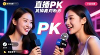 抖音直播PK中如何关闭对方麦克风？
