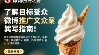 如何撰写吸引人的冰淇淋微博推广文案？