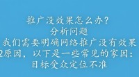 网络推广无效？如何突破困境？
