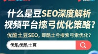 优酷土豆SEO具体指的是什么操作？