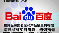 如何有效利用百度平台推广产品？