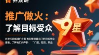 网络推广如何达到优火9星效果？
