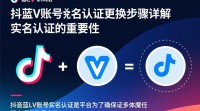 抖音蓝V实名认证变更流程详解？
