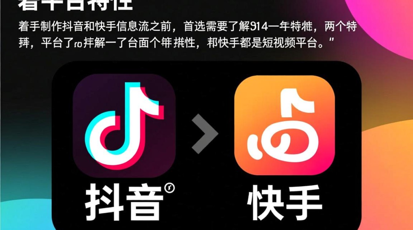 抖音和快手信息流怎么做