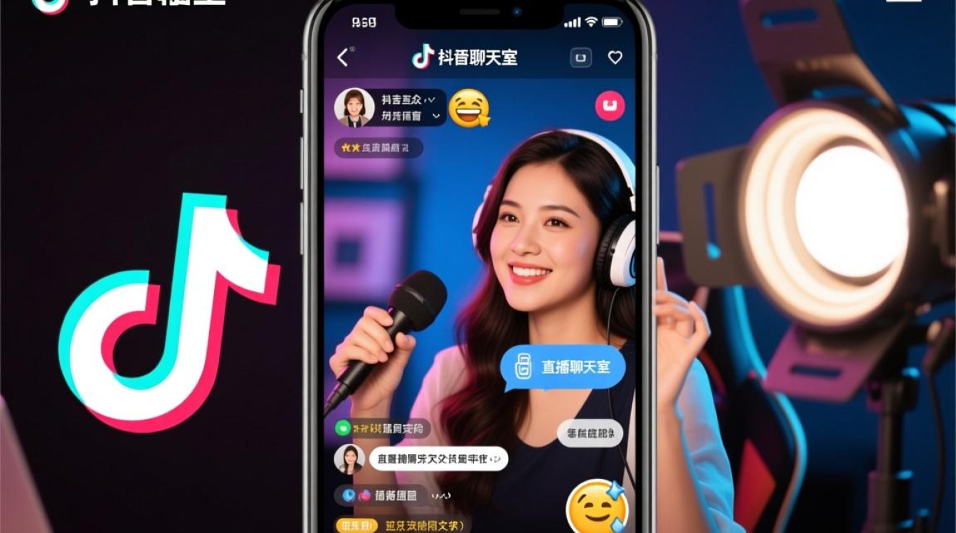 抖音直播的聊天室怎么弄