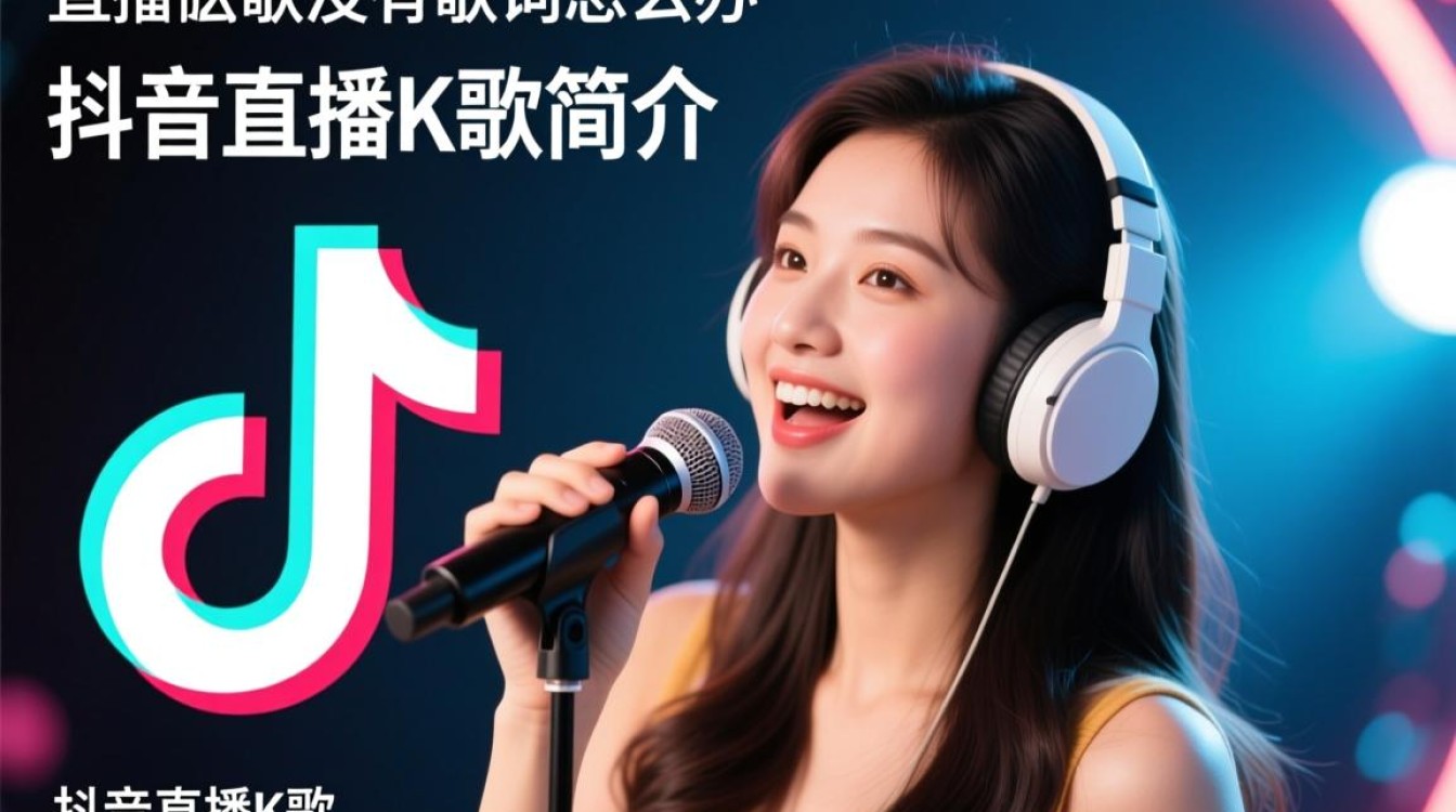 抖音直播k歌没有歌词怎么办