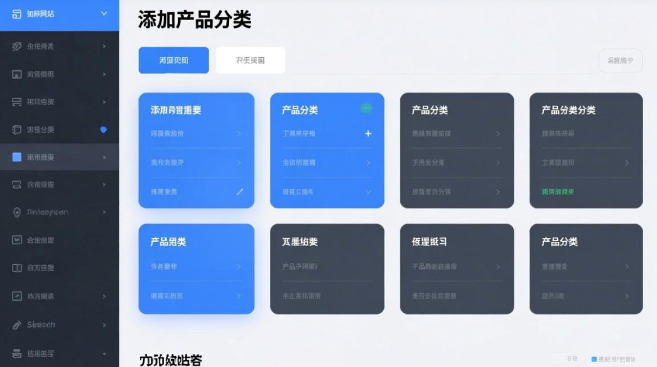 SEO网站怎么添加产品分类