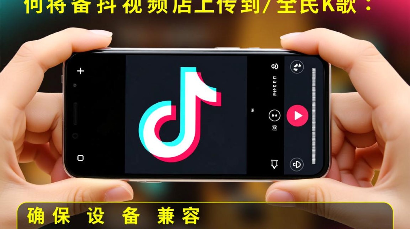 怎么把抖音发到全民k歌里面去