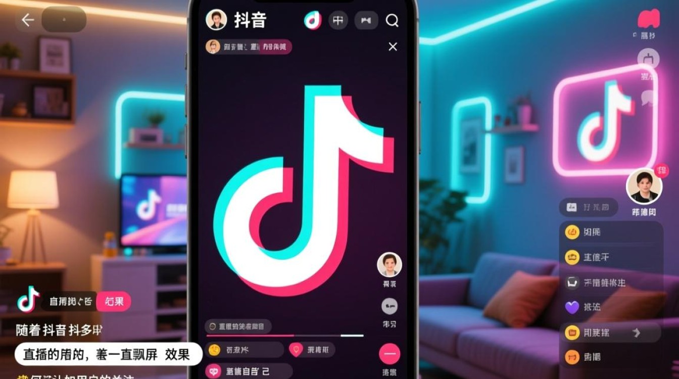 抖音直播间怎么一直飘屏