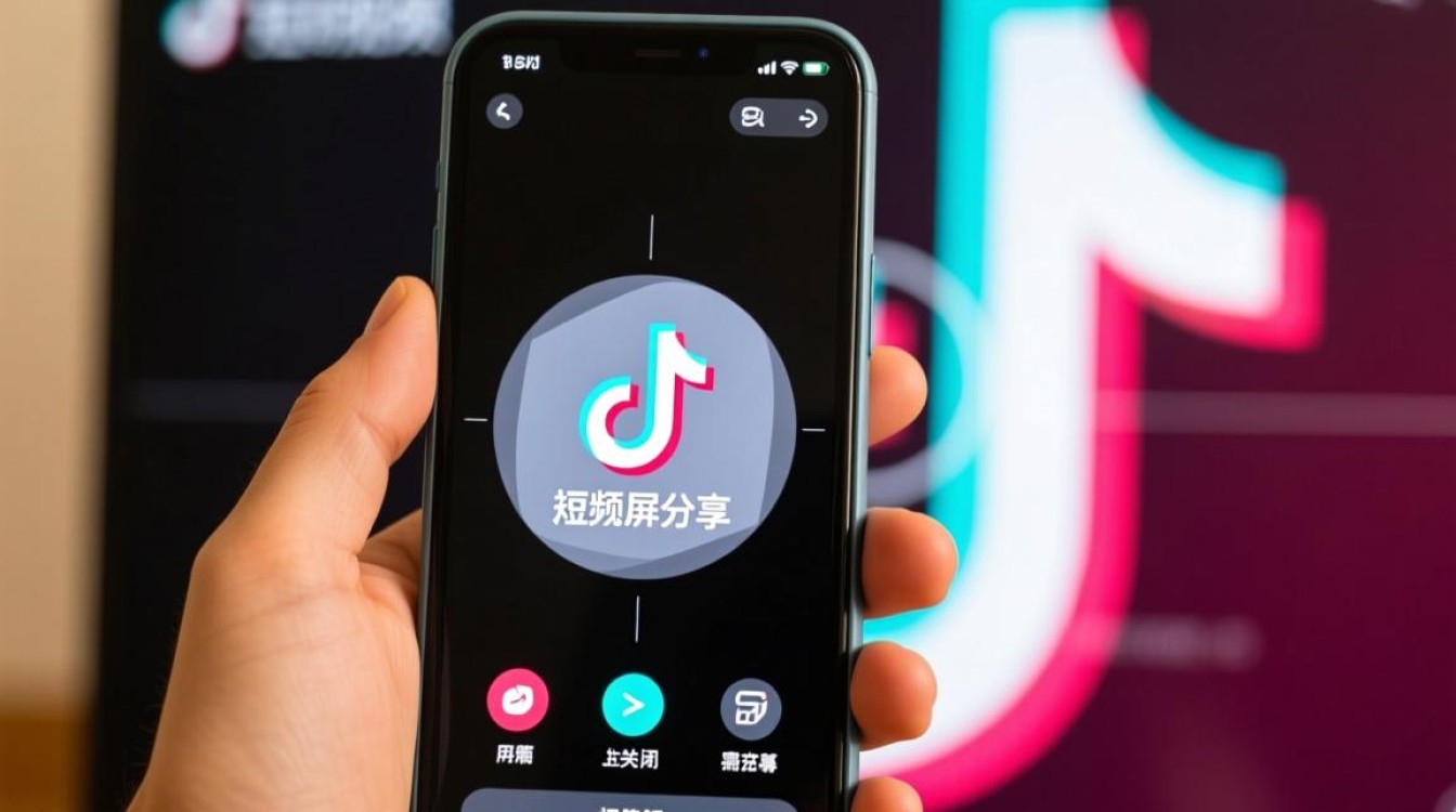 抖音怎么关闭点屏幕分享给别人