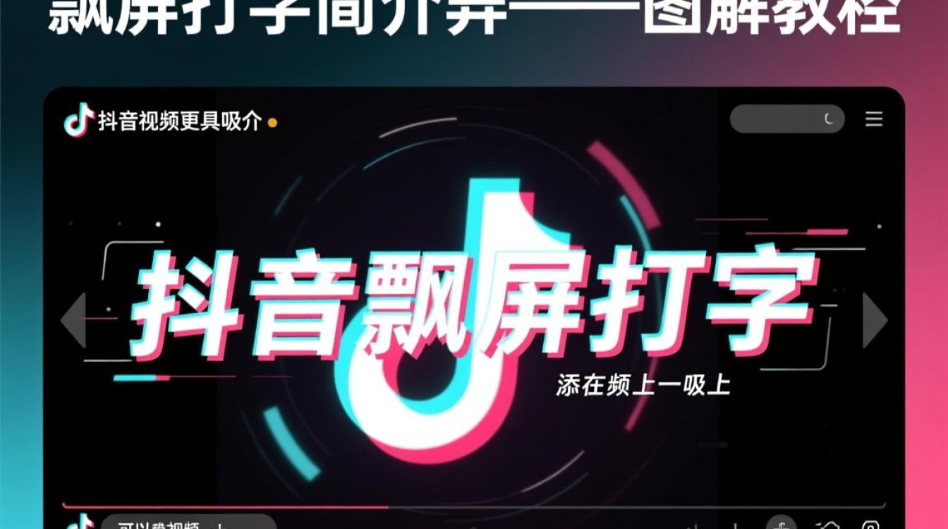 抖音飘屏打字怎么弄图解