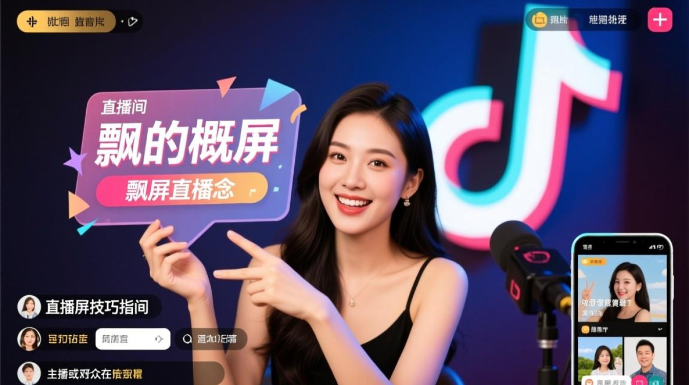 抖音上直播间怎么飘屏啊