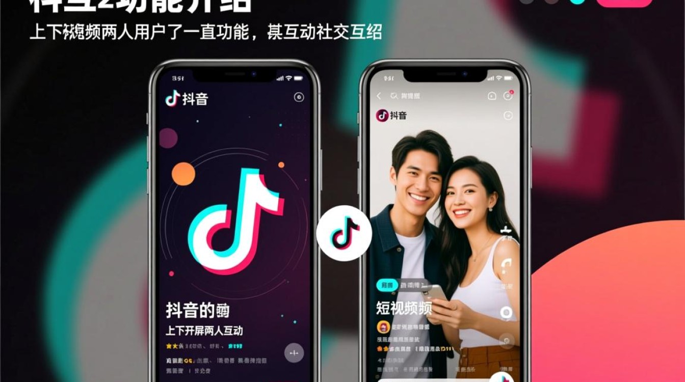 抖音怎么上下开屏两个人