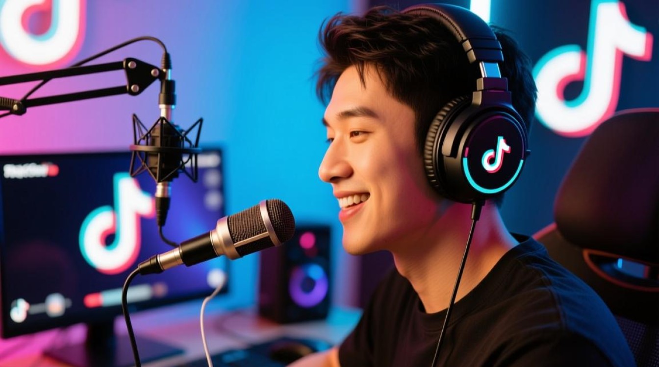 抖音直播时耳机放歌怎么回事