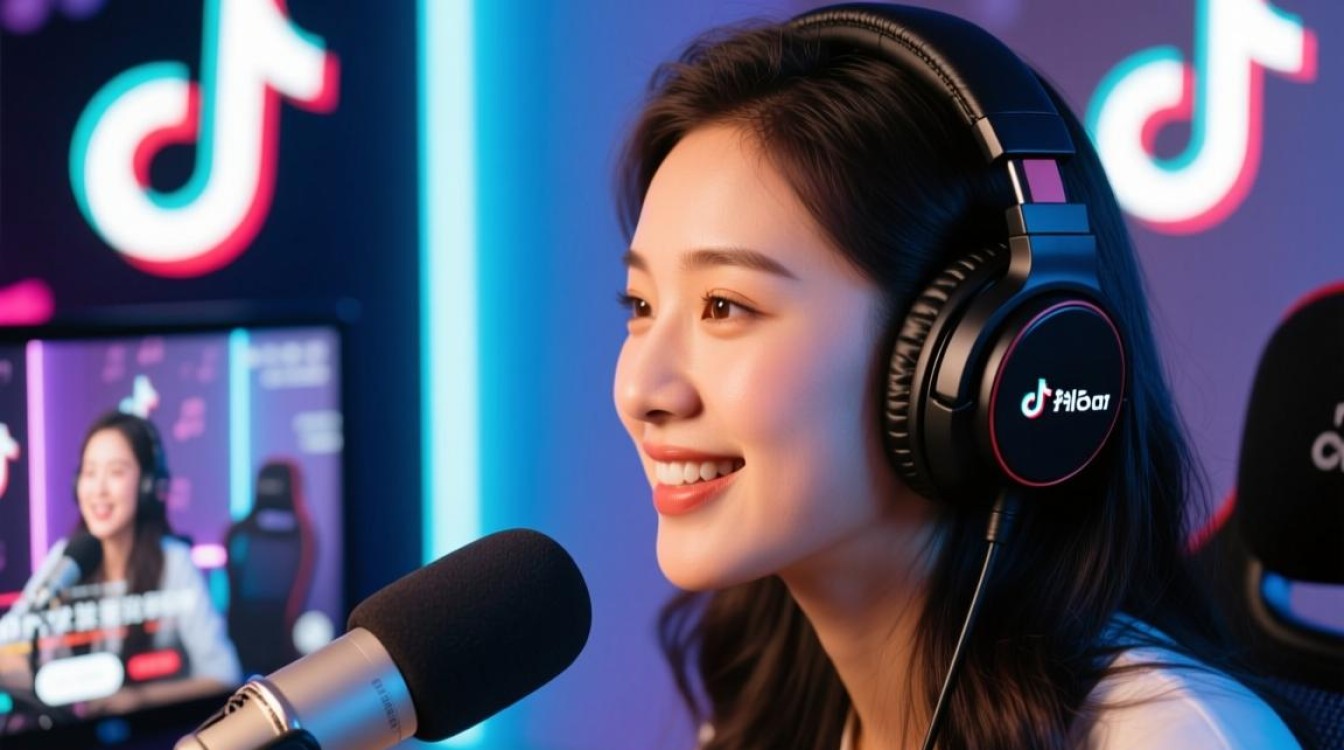 抖音直播时耳机放歌怎么回事