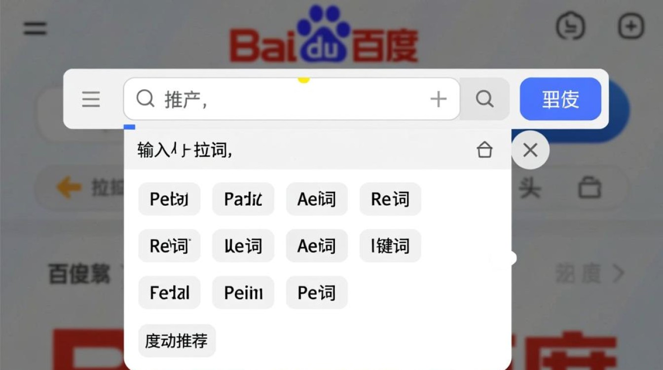 百度推广下拉词怎么做