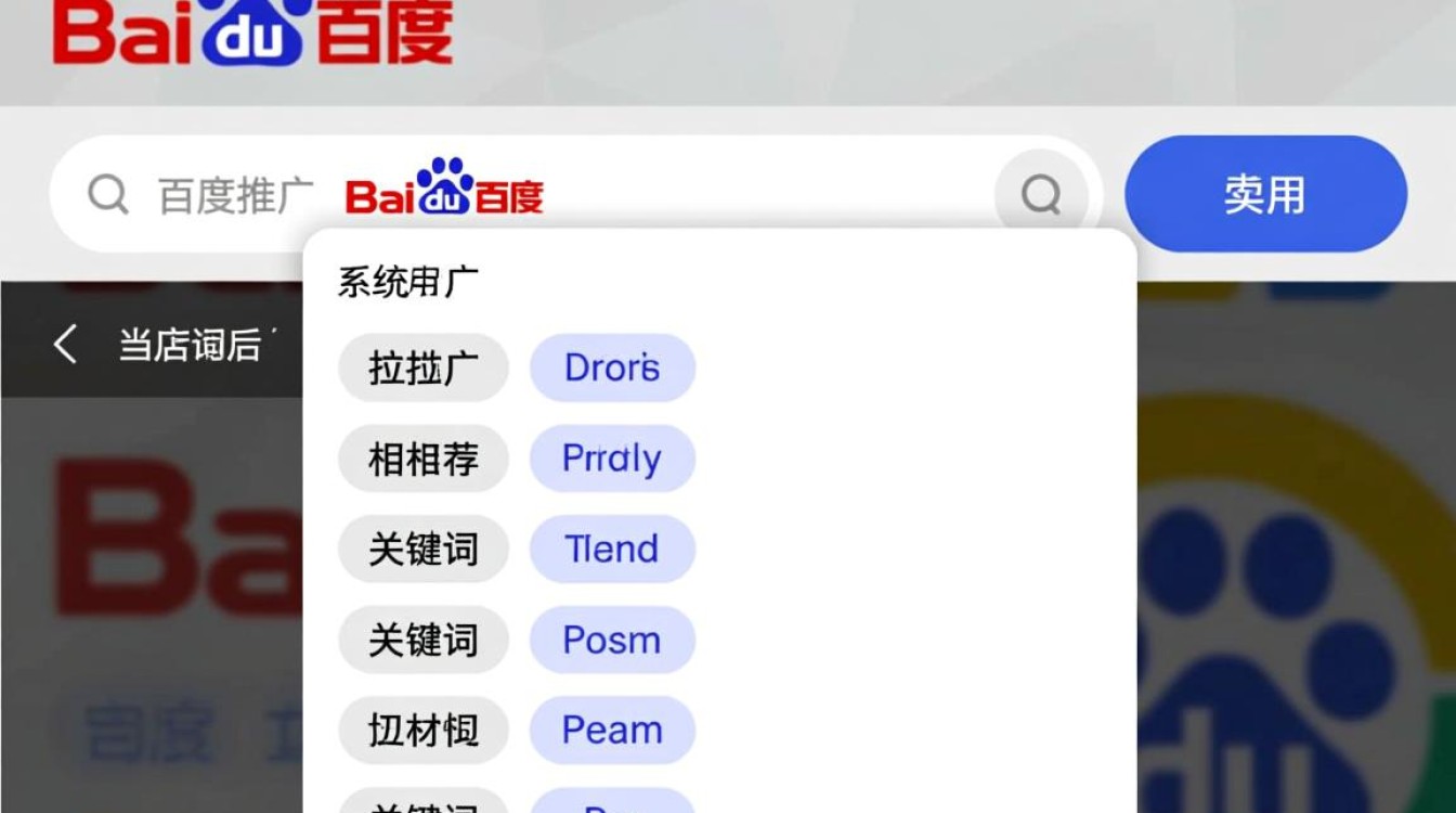 百度推广下拉词怎么做