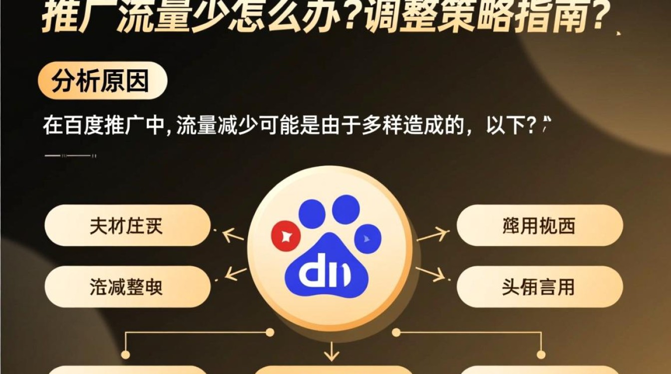 百度推广流量变少怎么调