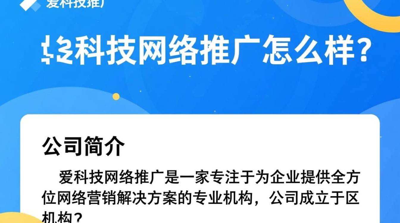 爱科技网络推广怎么样