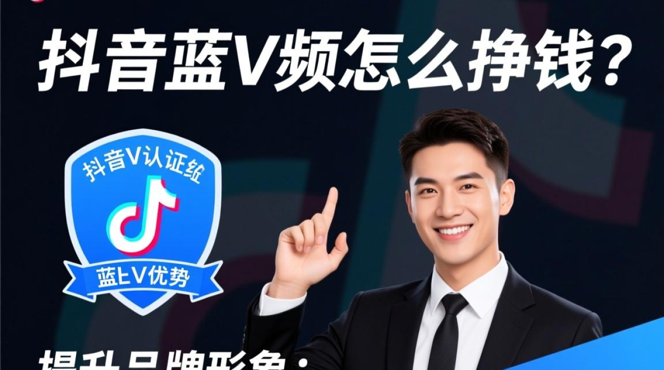 抖音蓝v认证发视频怎么挣钱