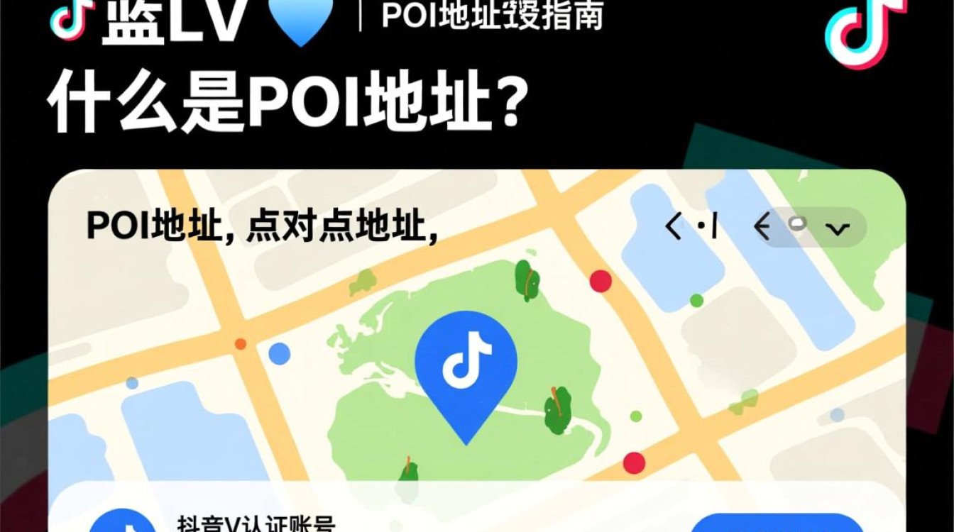 抖音蓝v的poi地址怎么设置