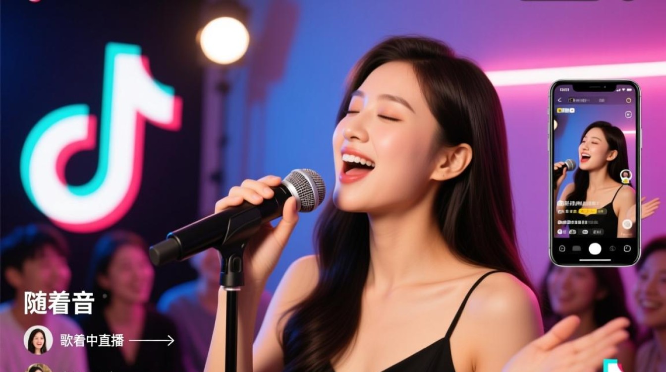 抖音直播时唱歌怎么看歌词