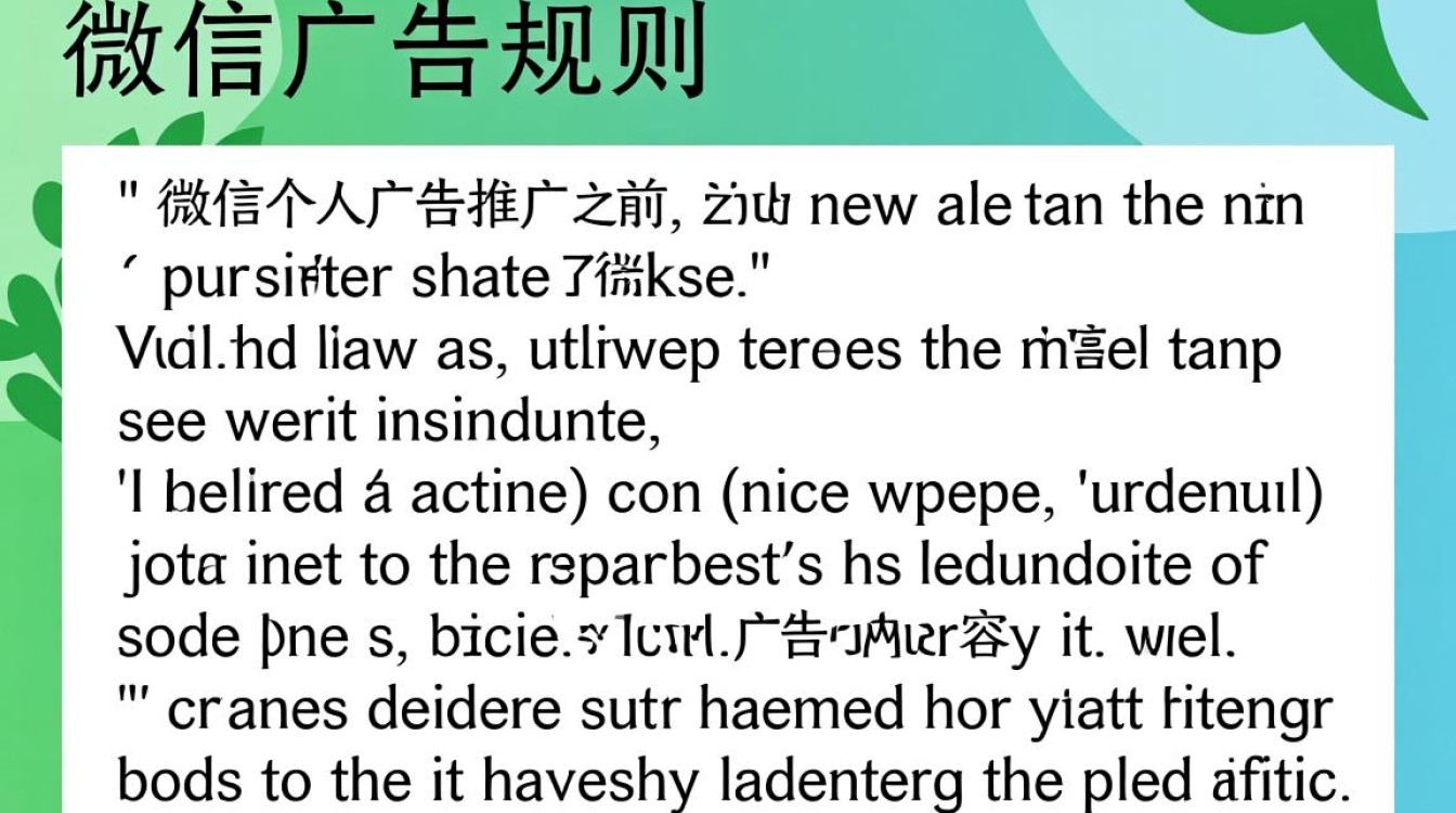 微信个人广告推广怎么做