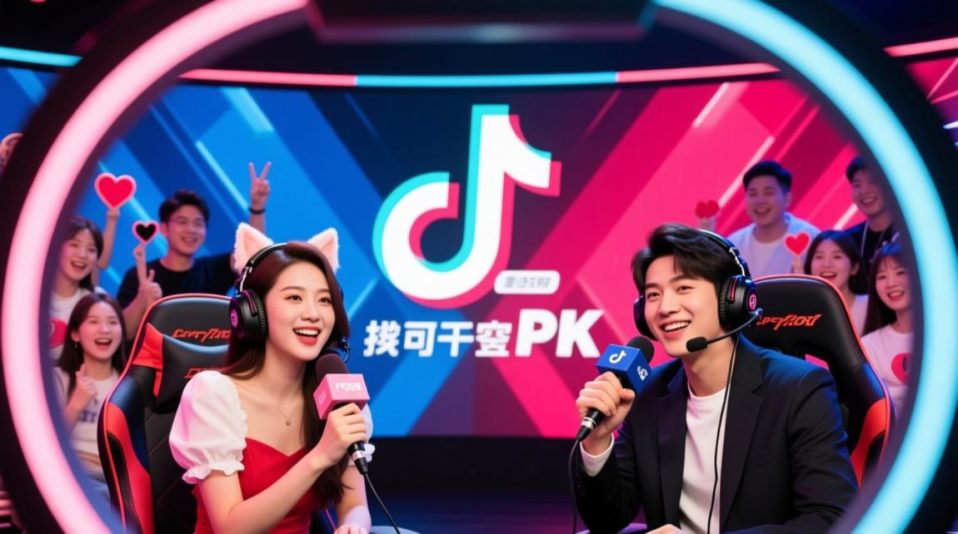 抖音pk的时候怎么支持主播