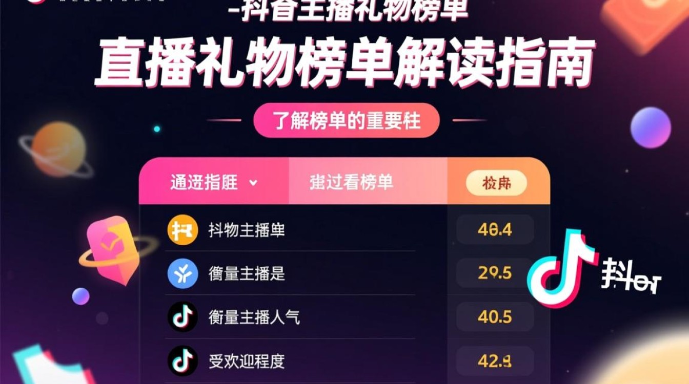 抖音主播礼物榜单怎么看