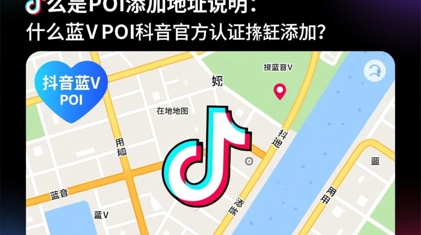 抖音蓝vpoi添加地址说明怎么写