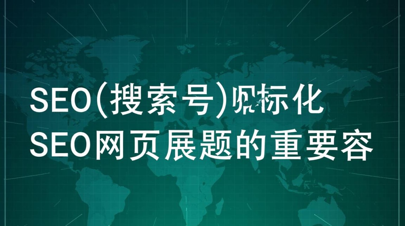 seo网页标题怎么写