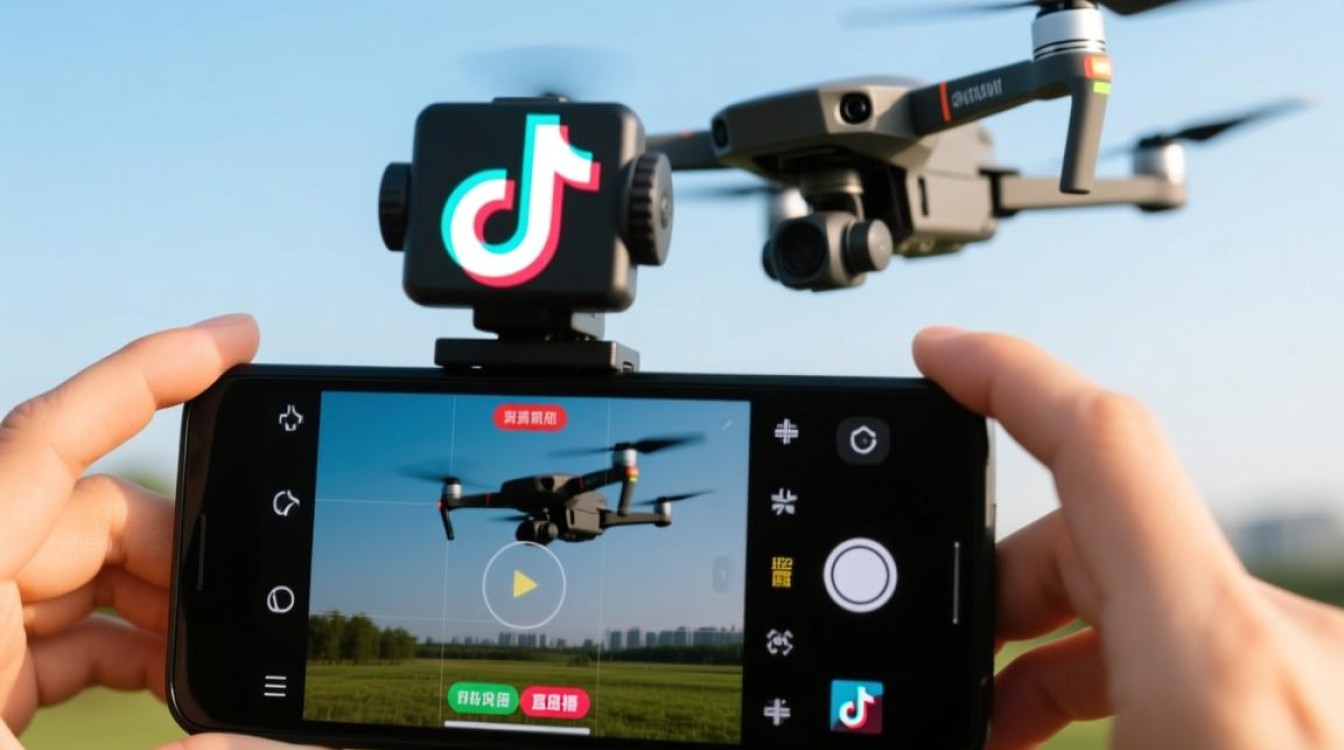 抖音怎么录屏无人机直播 抖音怎么录屏无人机直播