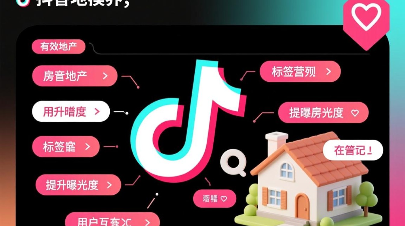 房地产怎么在抖音打标签