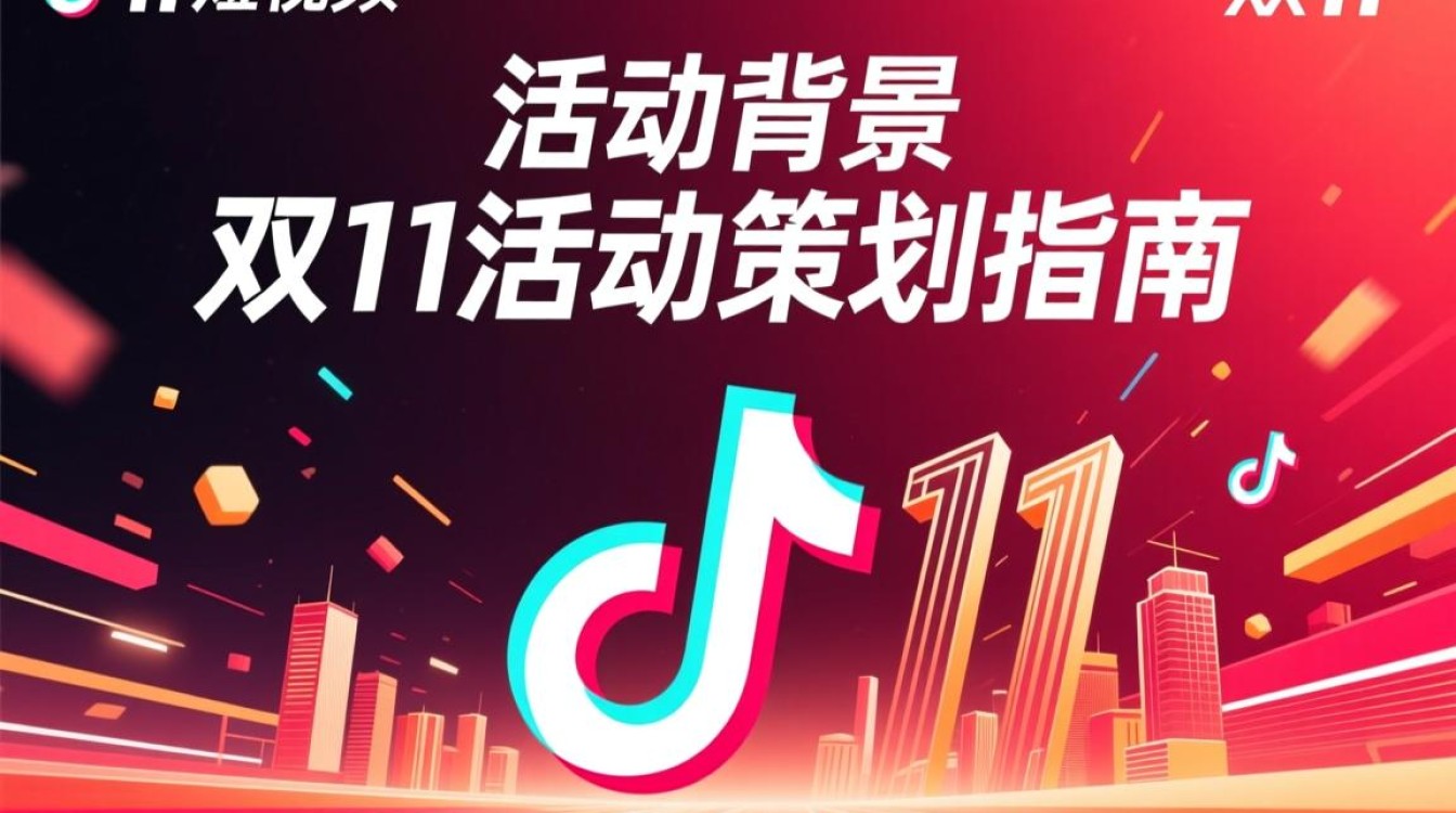抖音双11怎么做活动