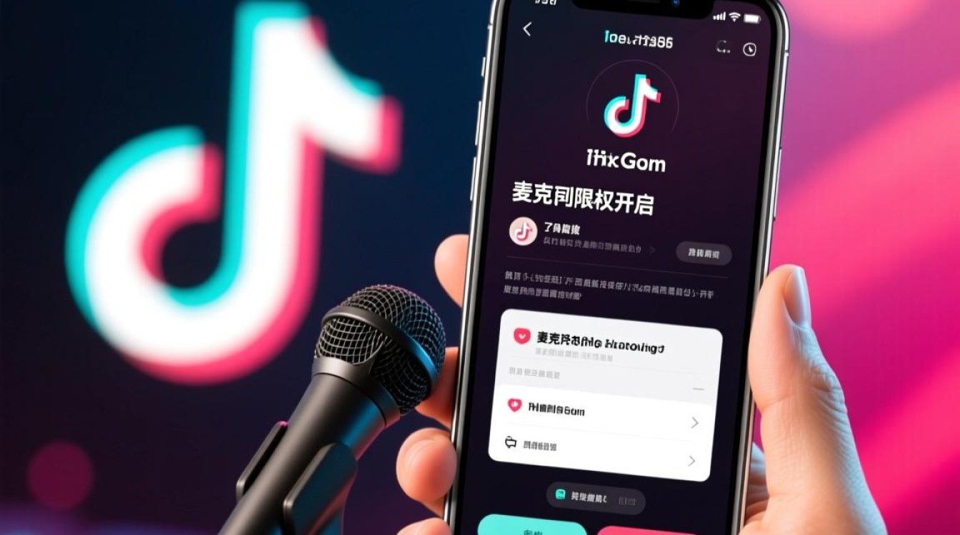 怎么开启抖音麦克风权限