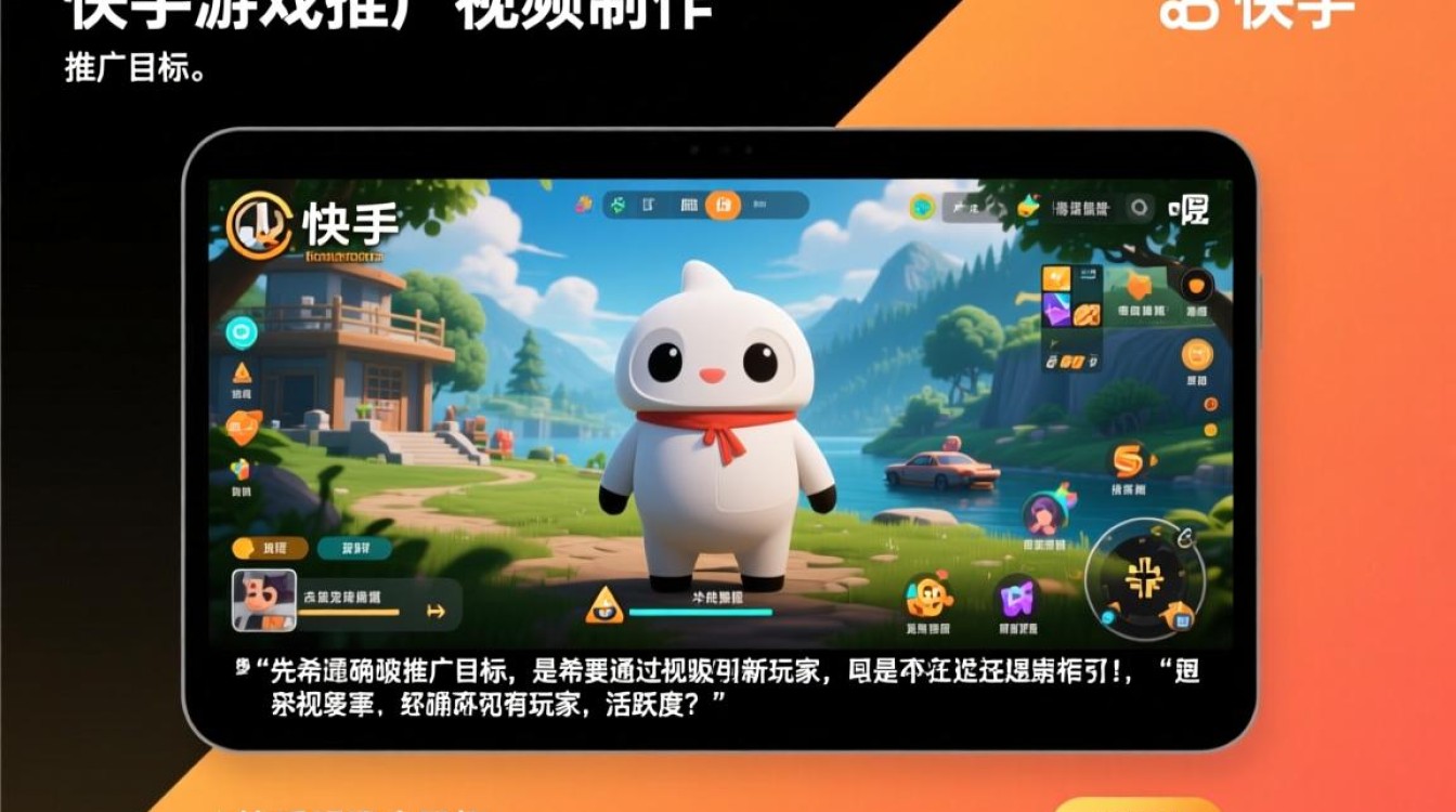 快手游戏推广视频怎么做