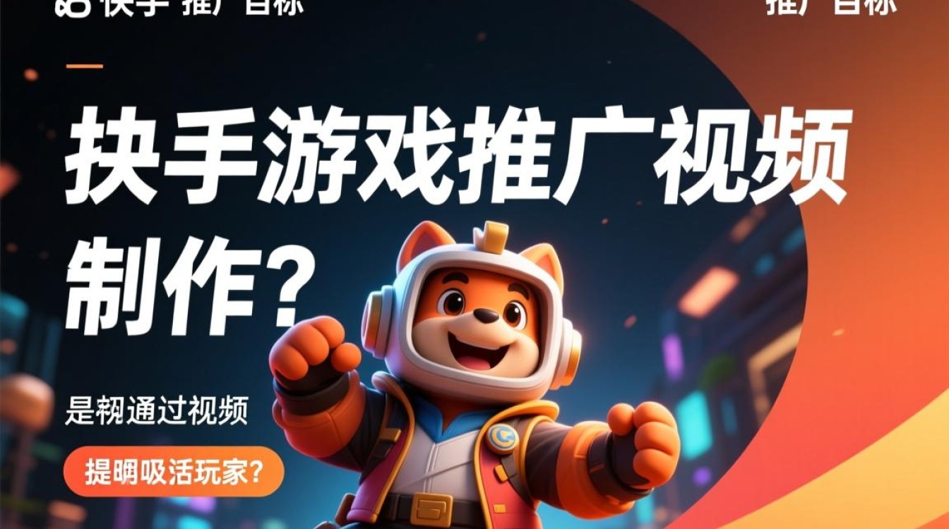 快手游戏推广视频怎么做