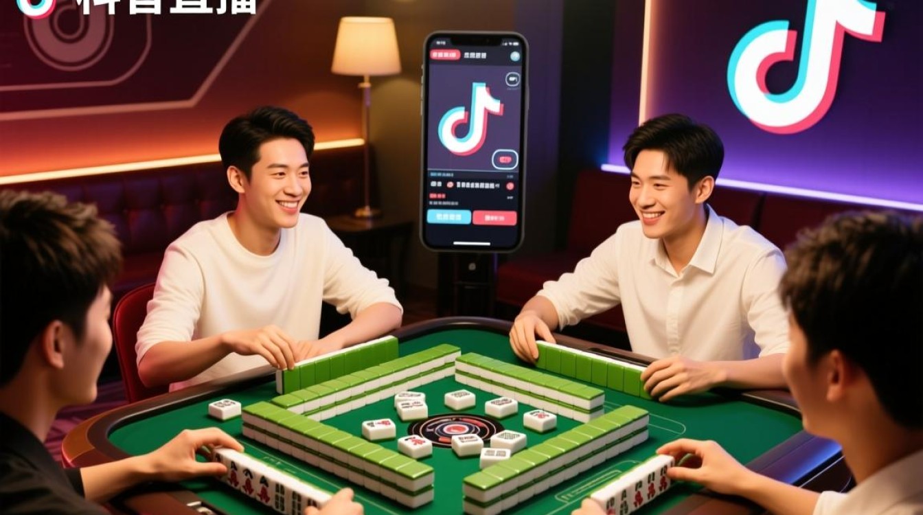 抖音直播麻将怎么看弹幕