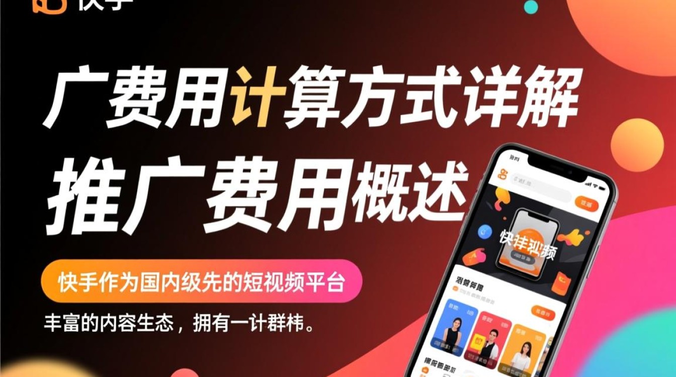 快手推广钱是怎么算的