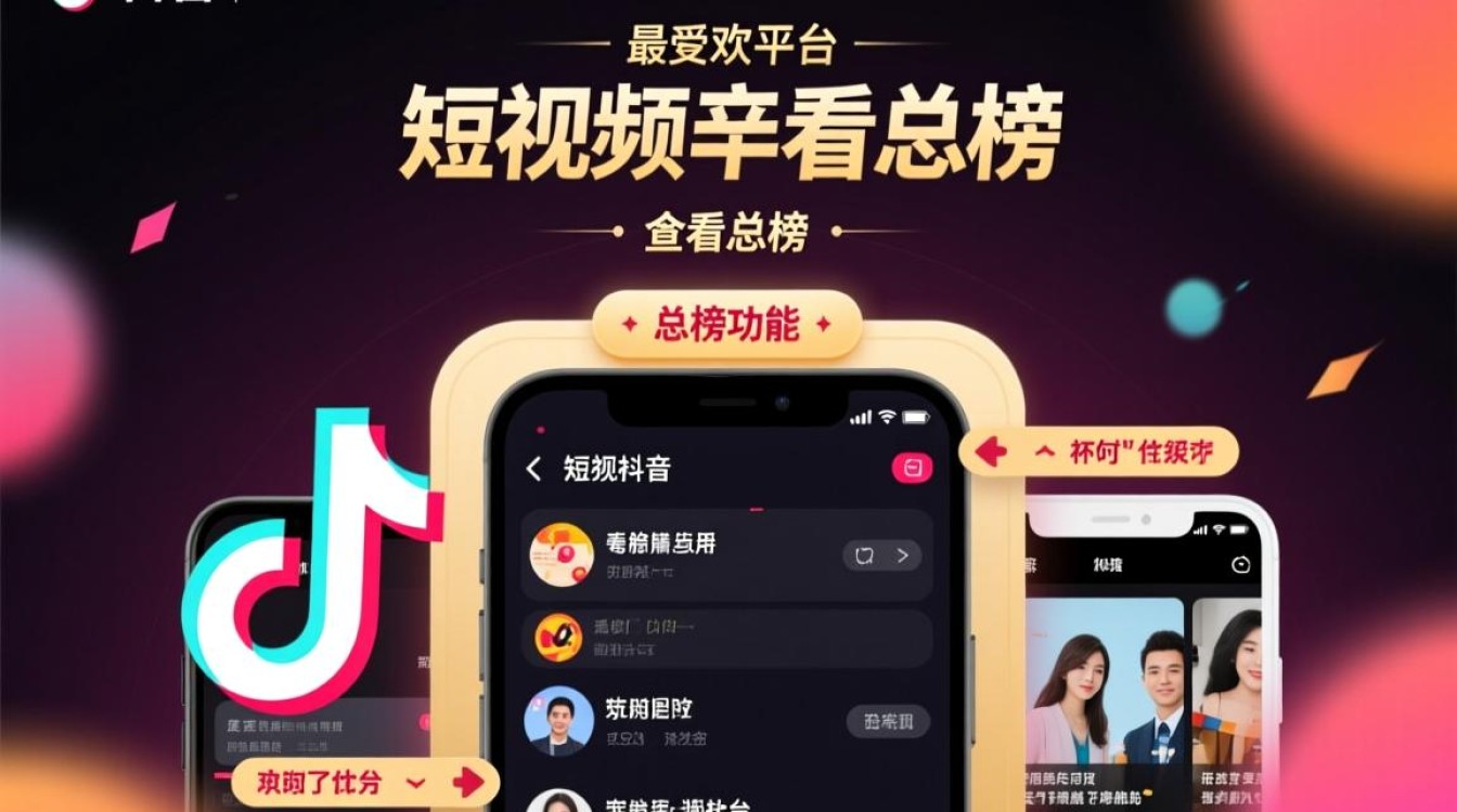 抖音怎么能看到总榜