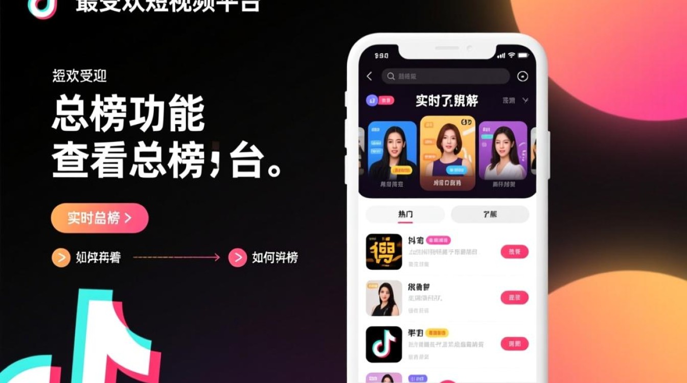 抖音怎么能看到总榜