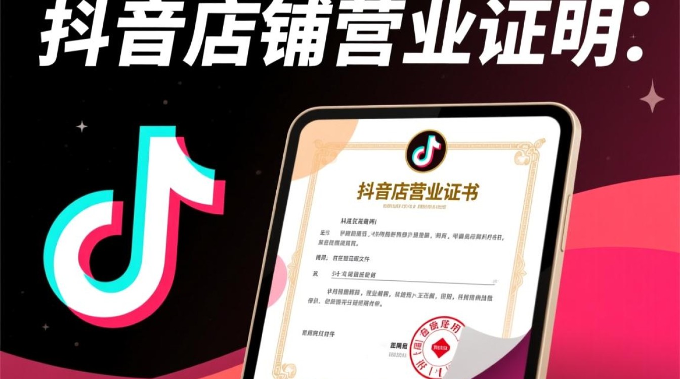 抖音店铺营业证明怎么办 抖音店铺营业证明怎么办