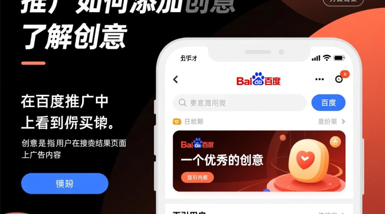 百度推广怎么添加创意