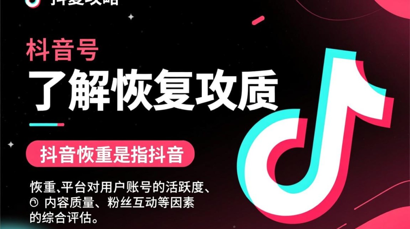 抖音号怎么恢复权重高