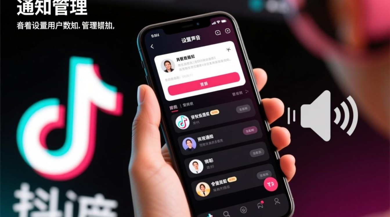 抖音通知管理怎么弄声音