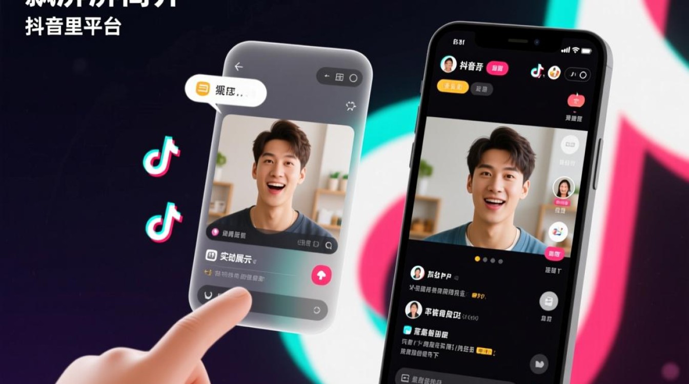 抖音里的飘屏怎么操作