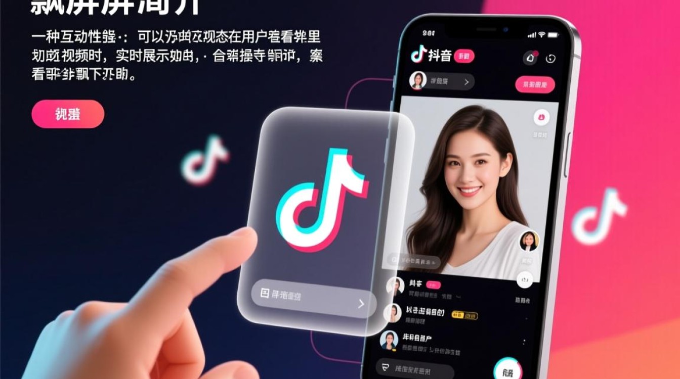 抖音里的飘屏怎么操作