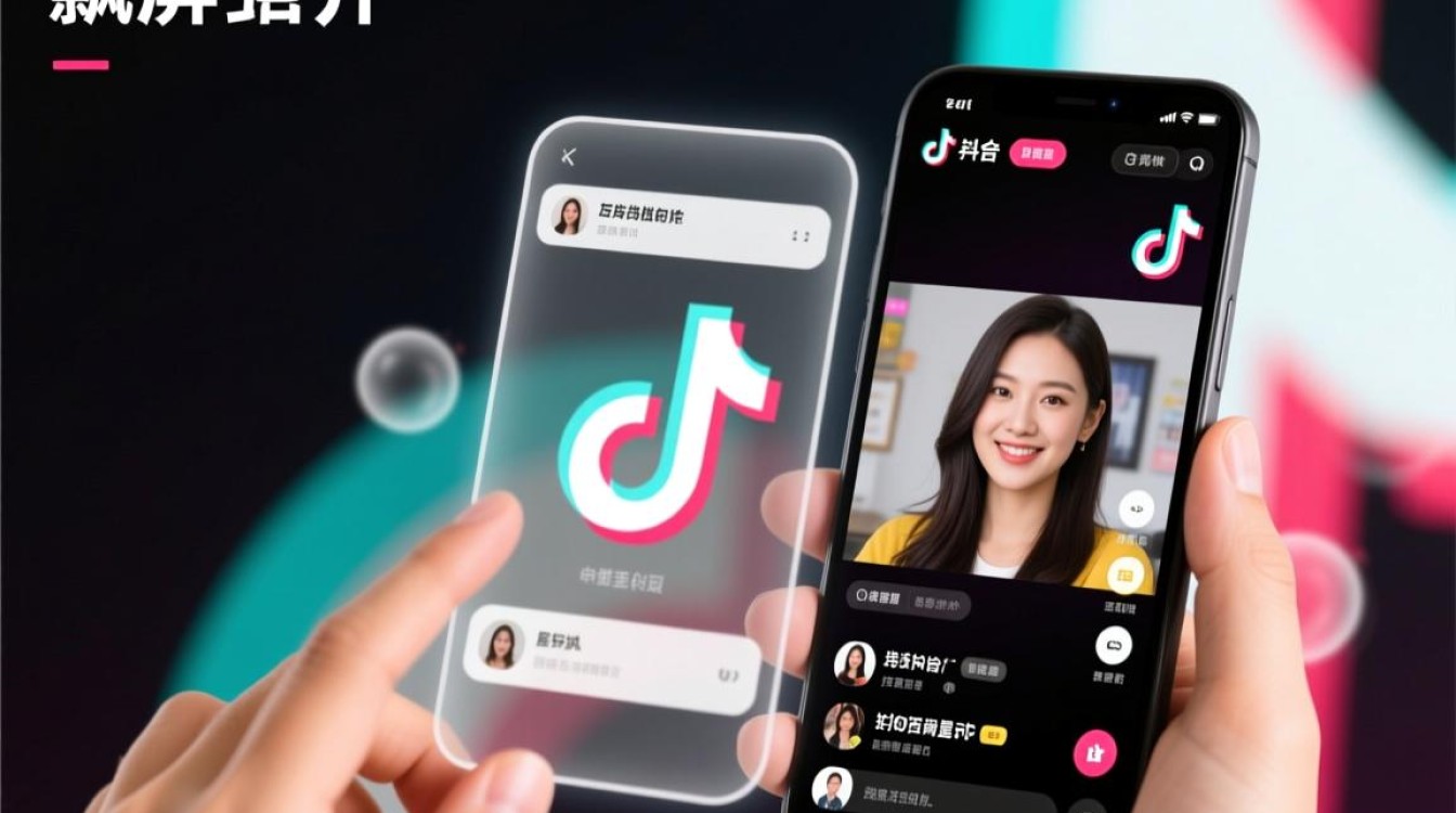 抖音里的飘屏怎么操作